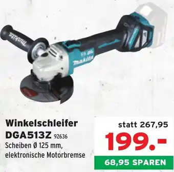 Salzburger Lagerhaus Winkelschleifer dga513z Angebot
