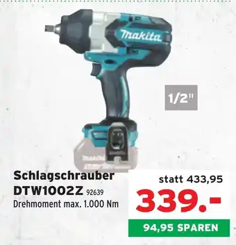 Salzburger Lagerhaus Schlagschrauber dtw1002z Angebot