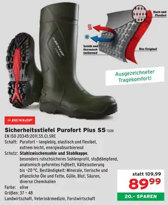 Salzburger Lagerhaus Sicherheitsstiefel purofort plus s5 Angebot