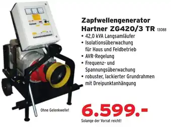 Salzburger Lagerhaus Zapfwellengenerator hartner zg420/3 tr Angebot