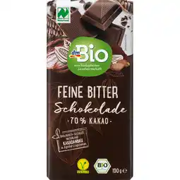 dm Feine Bitter Schokolade 70% Kakao dm Angebot