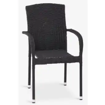 JYSK Stapelstuhl HALDBJERG schwarz 3700116 JYSK Angebot