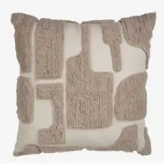 JYSK Zierkissen DVERGFAKS grau/beige 6876242 JYSK Angebot