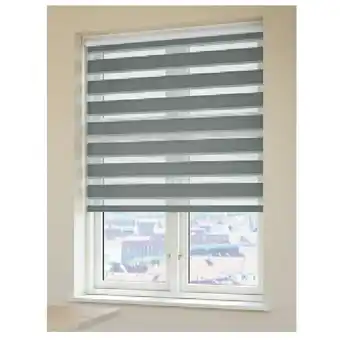 JYSK Doppelrollo FEMRIS 45x180cm grau 5529509 JYSK Angebot