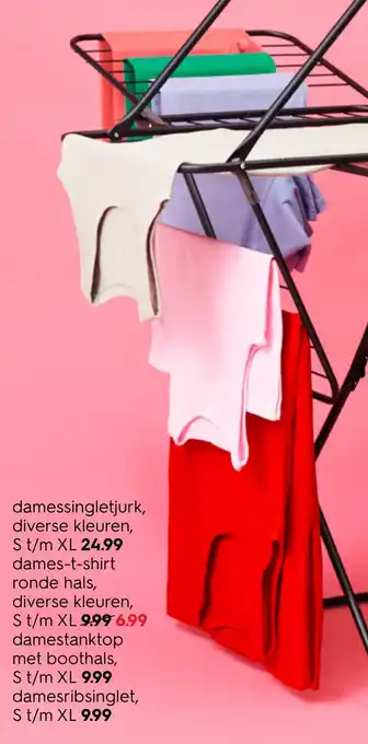 HEMA Dames-t-shirt ronde hals Angebot