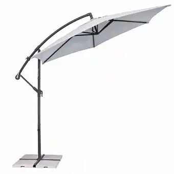 Hellweg Ampelschirm „Salerno“ , silbergrau 501394 HELLWEG Angebot