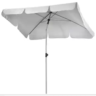 Hellweg Marktschirm „Udine“, silbergrau 501392 HELLWEG Angebot