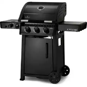 OBI Gasgrill Legend-365DSIBPK-DE mit 3 Brennern und Seitenbrenner Schwarz OBI Angebot