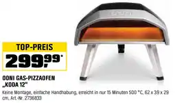 OBI Ooni gas-pizzaofen koda 12 Angebot