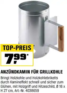 OBI Anzündkamin Angebot
