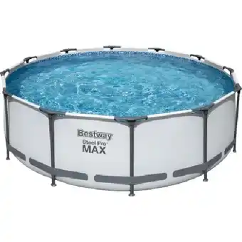 OBI Stahlrahmen-Pool Set Steel Pro Max Frame Ø 366 cm x 100 cm Rund OBI Angebot