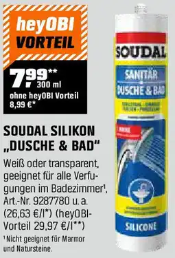 OBI Soudal silikon dusche & bad Angebot