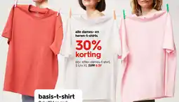 HEMA Alle dames- en heren-t-shirts Angebot