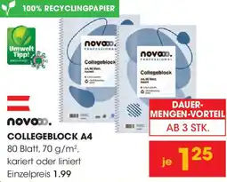 Libro Collegeblock a4 Angebot