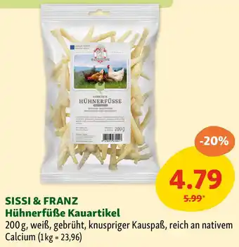 Fressnapf Hühnerfüße Kauartikel Angebot