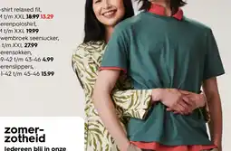 HEMA T-shirt relaxed fit Angebot