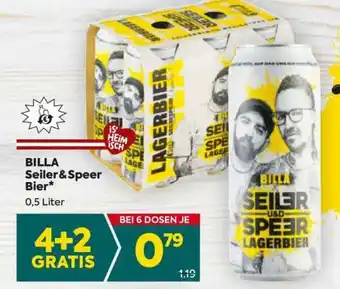 Billa BILLA Seiler&Speer Bier Angebot
