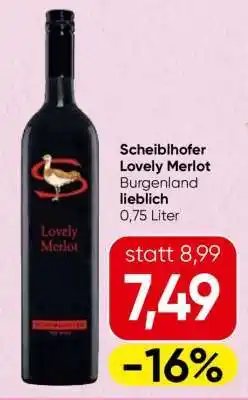 Spar Scheiblhofer Lovely Merlot Angebot