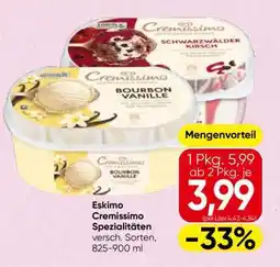 Spar Eskimo Cremissimo Spezialitäten Angebot