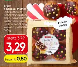 Spar SPAR 4 Schoko-Muffins Angebot