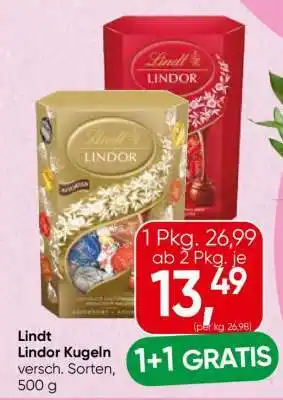 Spar Lindt Lindor Kugeln Angebot