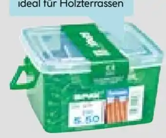 Hellweg Spax Edelstahl-Terrassenschrauben Angebot
