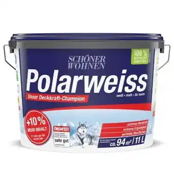 Hellweg Schöner Wohnen Polarweiß Angebot