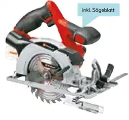 Hellweg Einhell Akku-Handkreissäge TE-CS 18/150 Li-Solo Angebot