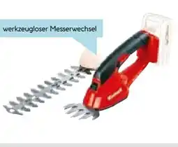 Hellweg Einhell Akku-Gras-Strauchschere GE-CG 18 Li Solo Angebot