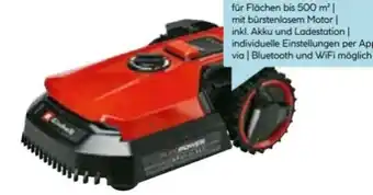 Hellweg Einhell Mähroboter Freelexo Cam 500 Angebot