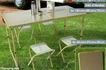 Woolworth Camping-Set Angebot