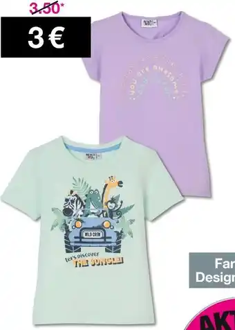 Woolworth Kinder-T-Shirts Angebot