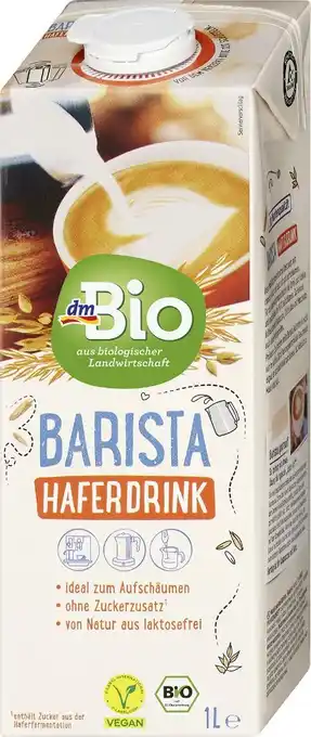 dm dmBio Barista Haferdrink Angebot