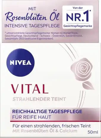 dm Nivea Vital Reichhaltige Tagespflege Angebot