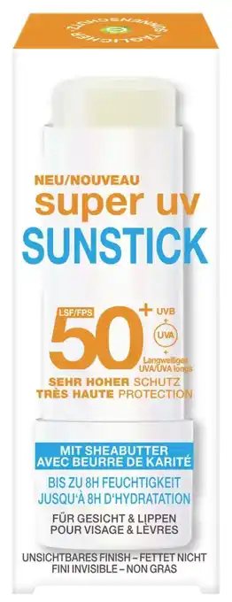 dm Garnier Ambre Solaire Sonnenstick Gesicht & Lippenpflege super UV LSF 50 Angebot