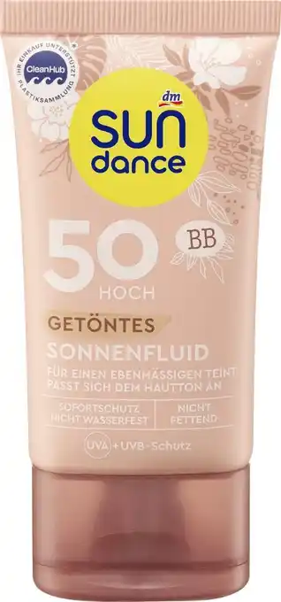 dm Sundance Getöntes Sonnenfluid LSF 50 Angebot