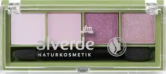 dm Alverde Quattro Lidschattenpalette Angebot