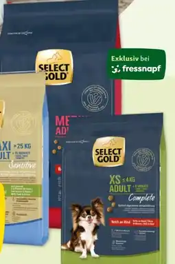 Fressnapf SelectGold Trockennahrung Sensitive Angebot