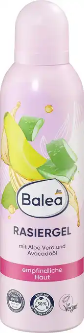dm Balea Rasiergel Aloe Vera & Avocadoöl Angebot