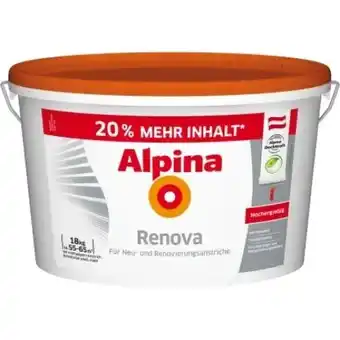 OBI Alpina Wand-Deckenfarbe Renova Angebot