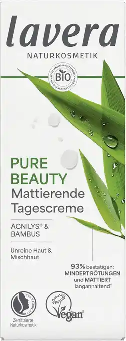 dm Lavera Tagescreme Pure Beauty Mattierende Angebot