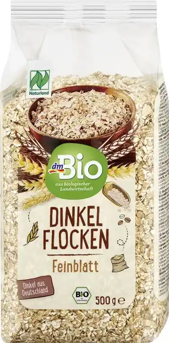 dm dmBio Dinkel Flocken Feinblatt Angebot
