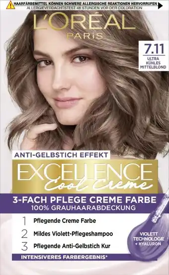 dm L'Oréal Paris Excellence Haarfarbe Cool Creme Angebot