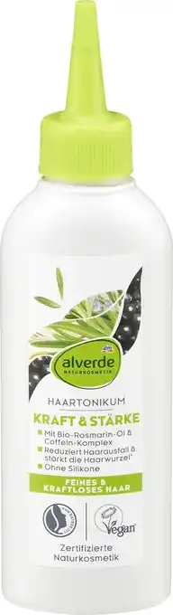 dm Alverde Kraft & Stärke Haartonikum Angebot