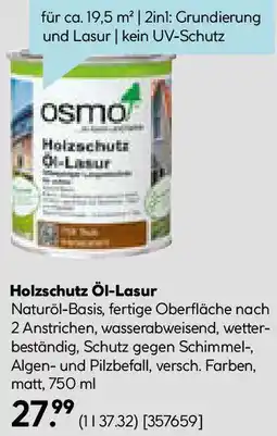 Hellweg Holzschutz Öl-Lasur Angebot
