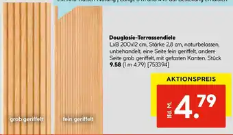 Hellweg Douglasie-Terrassendiele Angebot