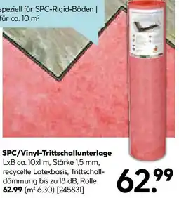 Hellweg SPC/Vinyl-Trittschallunterlage Angebot