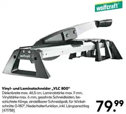Hellweg Vinyl- und Laminatschneider Angebot