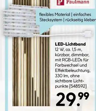 Hellweg LED-Lichtband Angebot