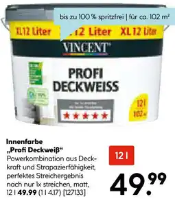 Hellweg Innenfarbe Profi Deckweiß Angebot